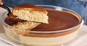 Esta é a melhor coisa que já comi! Bolo delicioso em 30 minutos, sem gelatina!