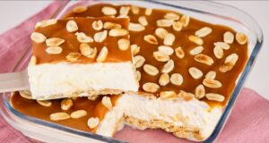 Esta é a melhor coisa que já comi! Sobremesa sem forno em 5 minutos! Bolo de pé-de-moleque