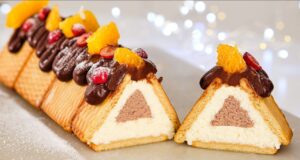 Sobremesa de Ano Novo em 5 minutos. Esta é a melhor coisa que já comi! Sem forno, sem gelatina
