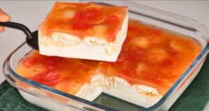 Sobremesa incrível em 15 minutos, sem forno, sem leite condensado, sem farinha! Gordura mínima!
