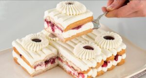 Sobremesa incrível em 15 minutos, sem forno, sem leite condensado, sem gelatina! receita simples