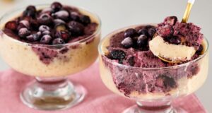Sorvete caseiro sem creme, sem açúcar! Apenas 2 ingredientes! Sobremesa sem fermento!
