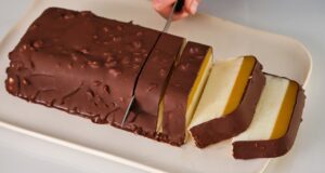 Só chocolate, leite e laranja! Deliciosa sobremesa com 3 ingredientes em 5 minutos! Sem fermento, s
