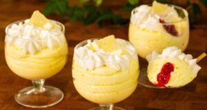 🍋Mousse cremosa de limão em 5 minutos! ❗Com segredo! Sem ovos! Todo mundo está procurando essa rece