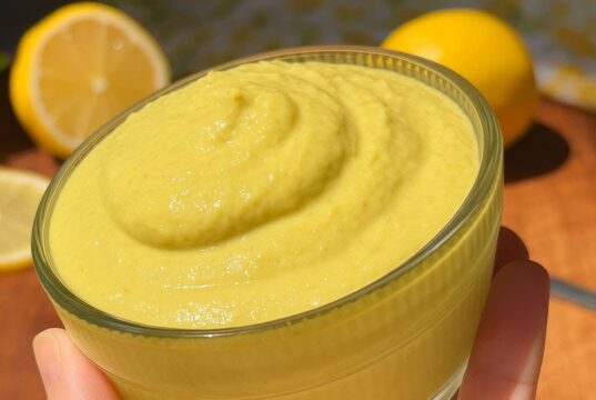Maionese sem Ovos e sem Óleo. Rica em proteína, saudável e pronta em 3 minutos!
