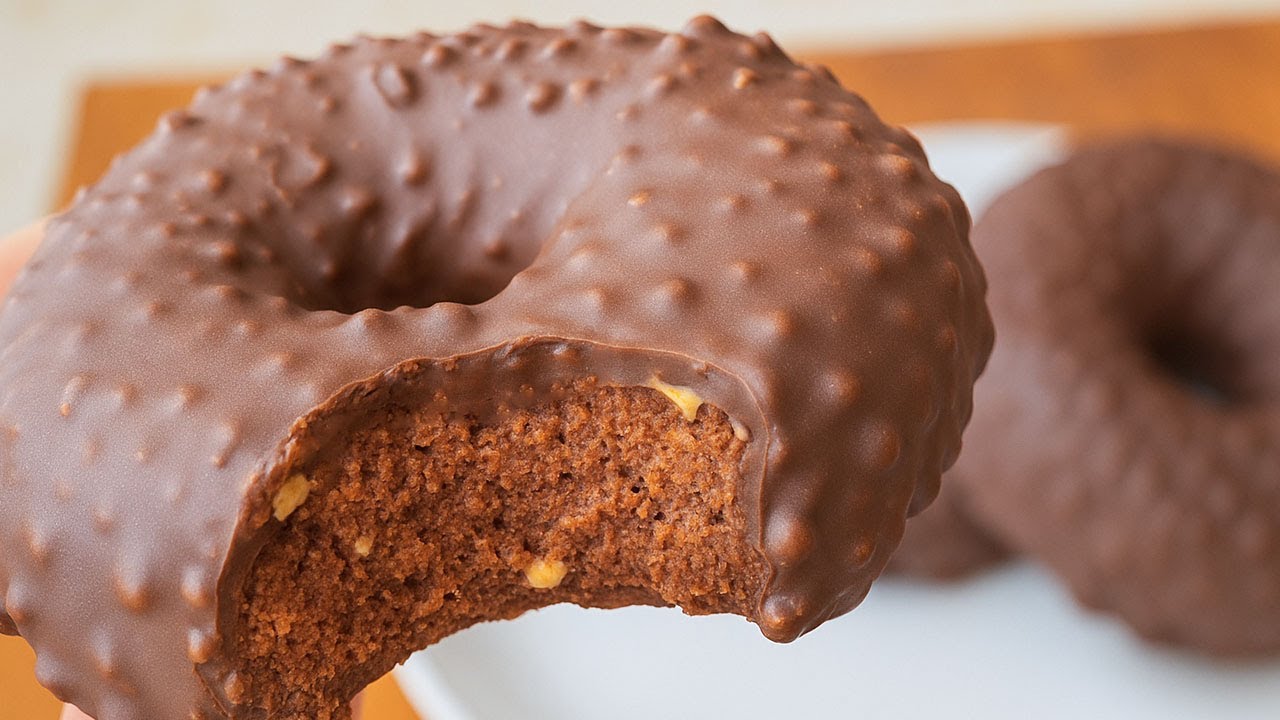 Donuts sem Forno đ©Sem Farinha, Sem Ovos e Deliciosos