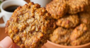Bolachas de Maçã: 3 ingredientes. Sem farinha, sem glúten