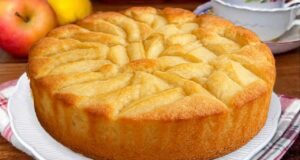 Bolo de Maçã Italiano. Fácil, Húmido, Cremoso! Bolo de Domingo