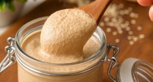 Manteiga de Aveia Caseira. 2 Ingredientes: Sem Açúcar! Creme Saudável