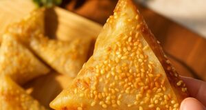 Massa de Chamuça com 1 ingrediente: Sem farinha, sem glúten e sem ovos