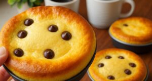 Pão de Leite com 4 Ingredientes. Receita Rápida | Brioches de Chocolate sem Farinha