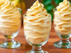A melhor sobremesa cremosa de mousse em apenas 5 minutos! Sem farinha nem gelatina!