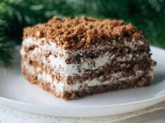 Um bolo saudável sem açúcar e sem farinha! Pronto para as festas – em apenas 30 minutos!