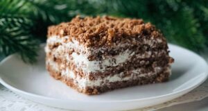 Um bolo saudável sem açúcar e sem farinha! Pronto para as festas – em apenas 30 minutos!